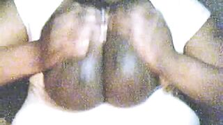 Huge Dark Areolae BBW Webcam Show