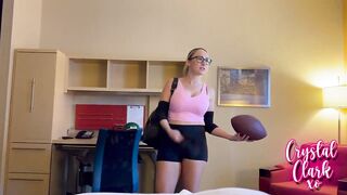 Stepmom Helps With Football Tryouts