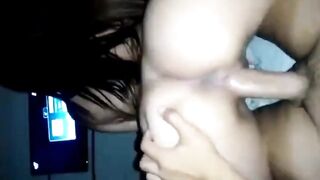 Brazilian Big Ass Cowgirl Rides Cock