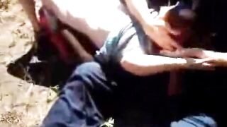 Mature German Amateurs in Outdoor Group Sex