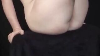 Amateur Gothic Softcore Photo Shoot with a Pale Brunette