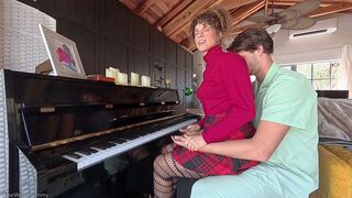 I Fucked Cum Onto My Piano Teacher