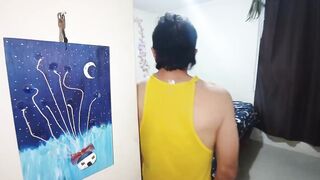 Perverted old man fucks his beautiful busty and big-assed stepdaughter