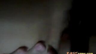 Amateur Asian Vietnamese Girl Sucks a Big White Cock -2