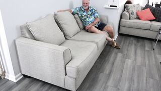 Step dad and step son fuck stripper