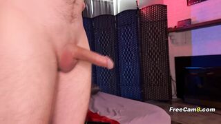 Hot Girlfriend on Her Knees Sucking Huge Dick