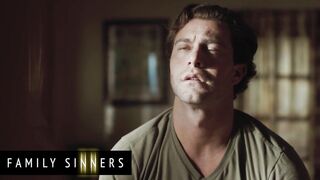 FAMILY SINNERS - Stepson Fills His Brunette MILF Stepmom With His Hard Cock As She Moans For More