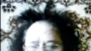 Old Russian Lady on Webcam! Amateur Video!