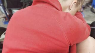 Blonde Teen Amateur With Big Ass Gets Fucked In The Garage -2