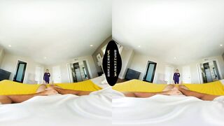 BRAZZERS - Your Girlfriend Jeni Angel Showers While Her Stepsister Melody Marks Rides Your Cock