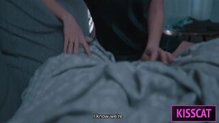 What Happens When Horny Step Mom Shares Hotel Bed with Step Son All Night in one Room? [ ENG SUB ]