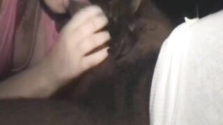 Black Guy Dominates Chubby Girl in Homemade Video