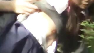 Japanese Amateur Fucked Outdoors