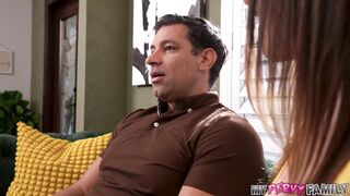 MyPervyFamily - Rissa’s Big Tits Bounce as She Ditches the Rubber!