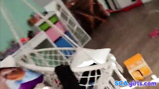 Skitne-snakende norsk kone suger min store kuk