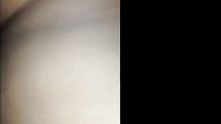 He fingers his Egyptian girl's pussy from behind