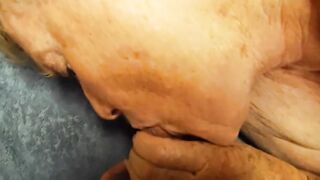 Redhead Granny Deep Throat