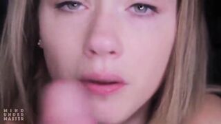 Hannah Hays - STEPDAUGHTER & STEPDAD blowjob cum