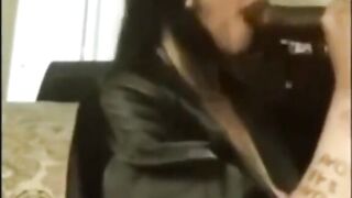 Big Black Cock Blowjob by an Amateur