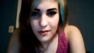 Emo Amateur's Funky Hair Cam Show