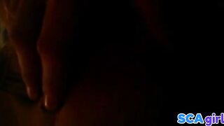 Svenska Blondin Martina POV Avsugning