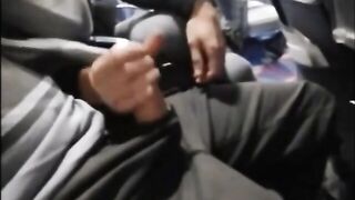 Public Handjob with Amateur Babe -2