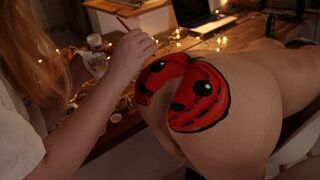 my stepfather was turned on by the Halloween pumpkin, but I found a better solution