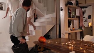 my stepfather was turned on by the Halloween pumpkin, but I found a better solution