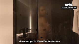 Why are you doing this? Stepson leaves his stepmother naked in the shower.