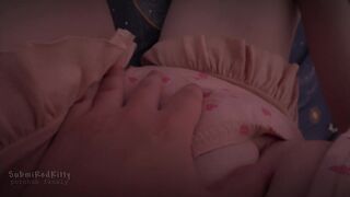 Stepdad Rubs His Cock Against Stepdaughter's Shorts and Cums Inside