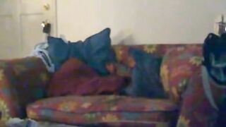 Big-Cock Guy on Webcam Gets Some