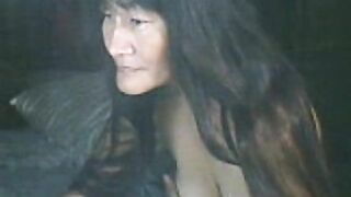 Asian Granny Webcam Show