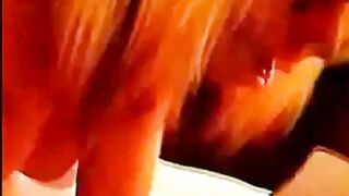 Svenska amatör Saras avsugning och ansiktsbehandling med stormesar