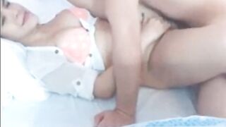 Hot Colombian Blonde Couple's Webcam Fuck -2