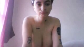 Busty Amateur Cam Girl -5