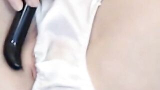 Amateur Squirts in Panties on Webcam