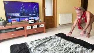 Mature Blondes' Christmas Anal Adventure