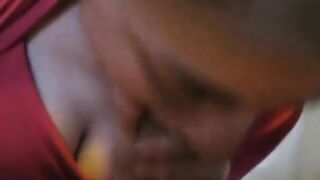 Amateur Babe Sucks a Big Cock