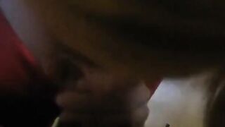 Amateur Babe Sucks a Big Cock