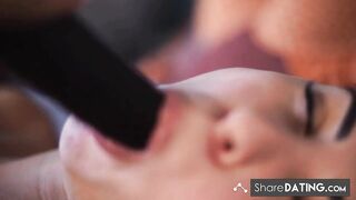 Webcam Teen Babe's Solo Orgasm with Her Sex Toy