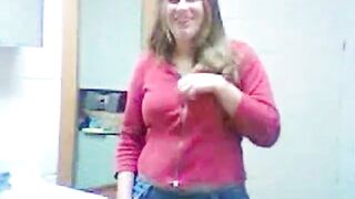 Kelly's Big Soft Tits on Webcam -2