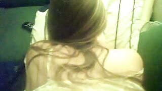 Dansk MILF-kone i amatør-nærbillede af hunde-stil video