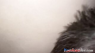 Cock-fed babe gets fingered