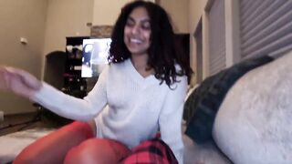 Christmas Creampie: 7 Times He Came!