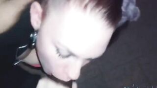 Outdoor BBC Blowjob. Them Eyes!