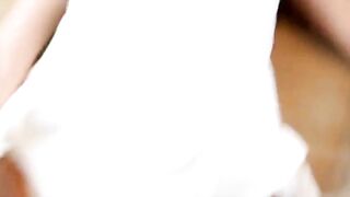 Deutsche blonde Schlampe bekommt vom Elektriker Analsex und Gesichtsbehandl