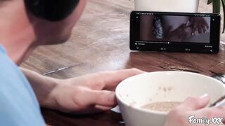 Stepbrother Fucks His Slutty Stepsister In Her Wet Pussy