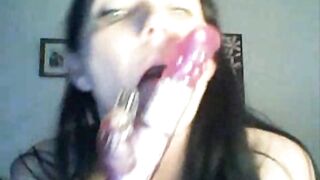 Dansk par forsøger Anal på Cam