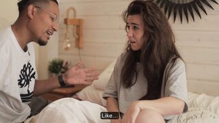 STEP-SIBLINGS film a FAKE ADULT VIDEO, but it doesn't go well