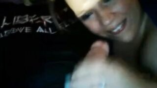 Amateur With Big Natural Tits Gets a Facial